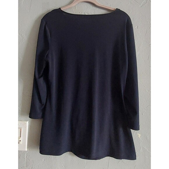 Calvin Klein Tops Blouse Women M,blue ,gothi,Elegant,Perfect To Office,Polyester - Picture 6 of 8
